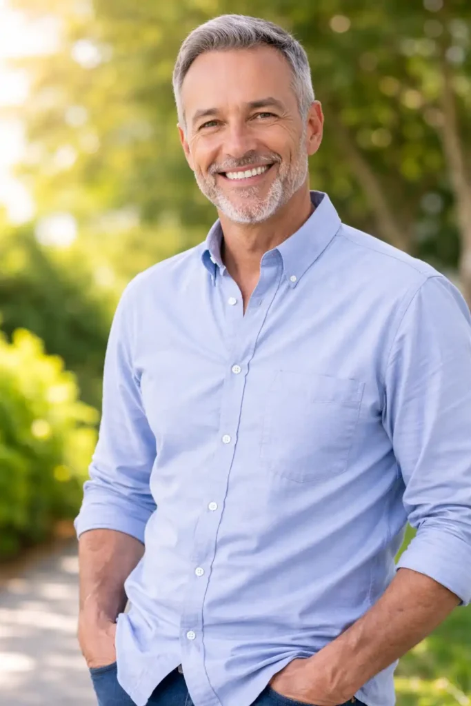 Prostate health before and after illustration showing improvement with ProstaVive