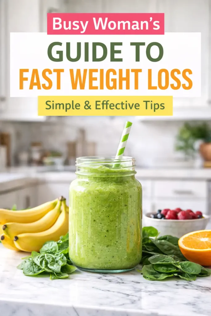 Smoothie Diet Plan for Fast Weight Loss – A Real Problem-Solving Review