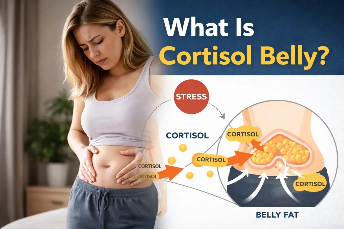 What Is Cortisol Belly? The Hidden Stress Fat That Won’t Go Away (And How to Fix It Fast) What Is Cortisol Belly? The Hidden Stress Fat That Won’t Go Away (And How to Fix It Fast)