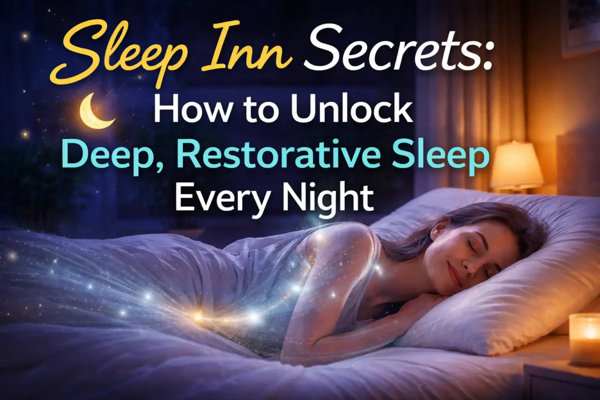 Sleep Inn Secrets: How to Unlock Deep, Restorative Sleep Every Night