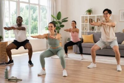 Fitness journey at home beginners