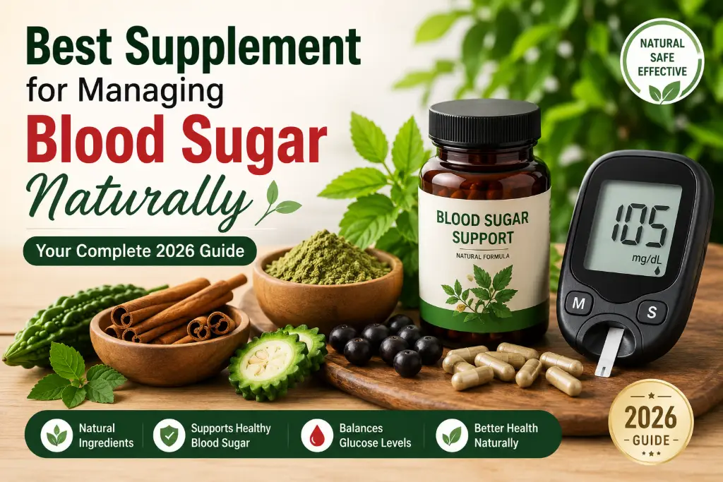 Best Supplement for Managing Blood Sugar Naturally: Your Complete 2026 Guide Best Supplement for Managing Blood Sugar Naturally: Your Complete 2026 Guide