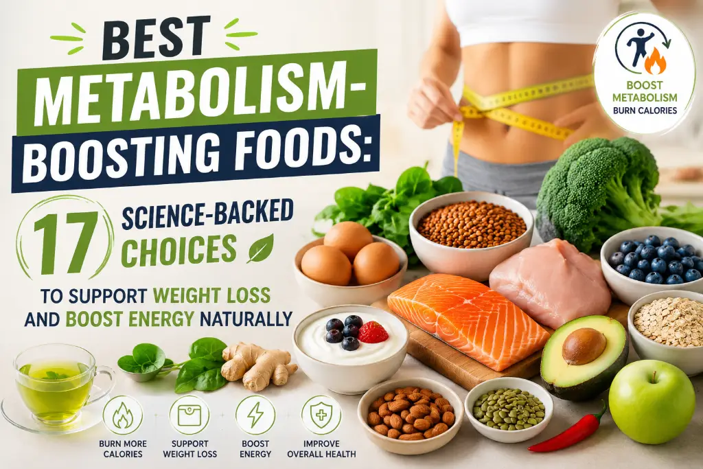 Best Metabolism-Boosting Foods: 17 Science-Backed Choices to Support Weight Loss and Boost Energy Naturally