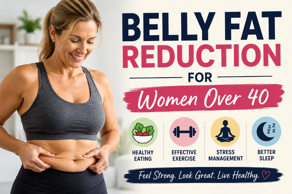 Belly Fat Reduction for Women Over 40: A Comprehensive, Science-Based Guide