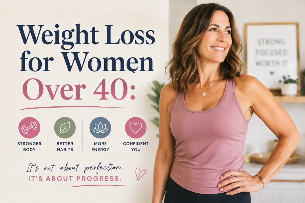 Weight Loss for Women Over 40:  Proven Ways to Burn Fat Faster, Boost Metabolism & Feel Younger in 2026